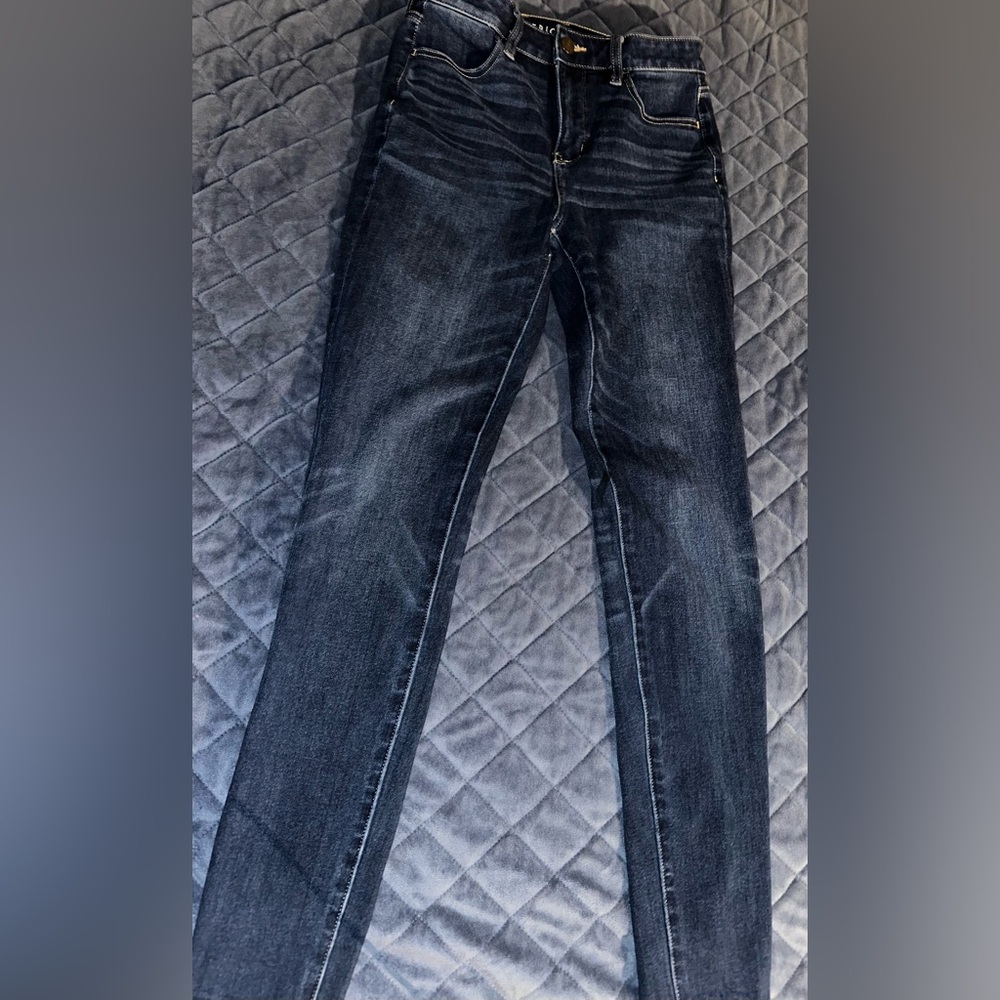 American Eagle Outfitters Dark Wash Skinny Jeans